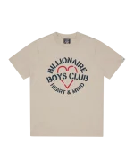 Heart & Mind Stencil Logo Slub T-Shirt