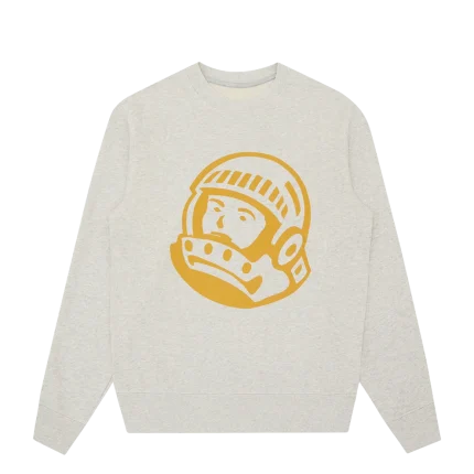 Helmet Logo Crewneck – Billionaire Boys Club White