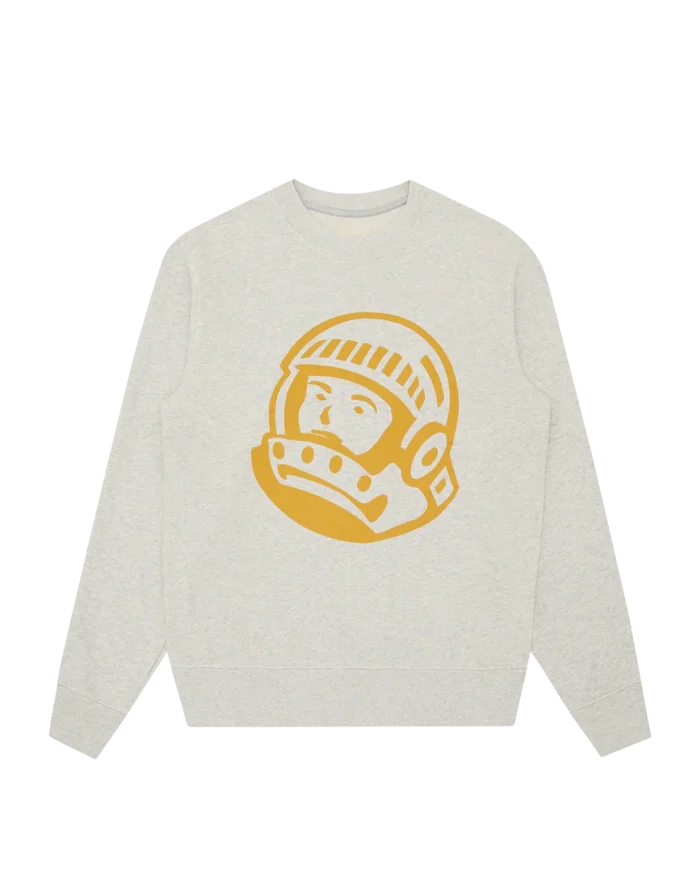 Helmet Logo Crewneck – Billionaire Boys Club White