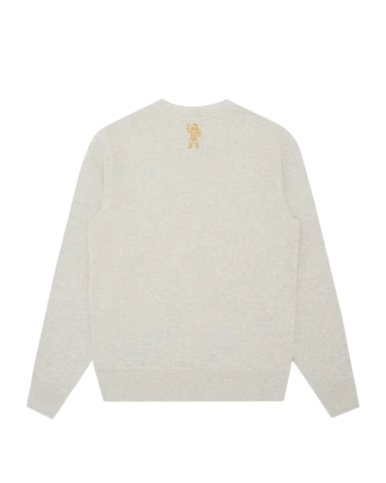 Helmet Logo Crewneck – Billionaire Boys Club White