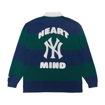 NY Yankees Heart & Mind Striped Rugby