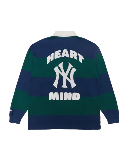 NY Yankees Heart & Mind Striped Rugby