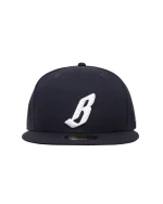 New Era Flying B Fitted Hat – Billionaire Boys Club Black - White