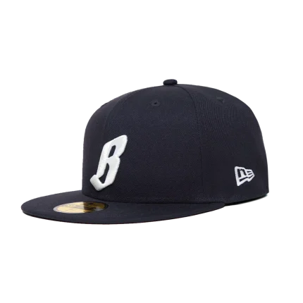 New Era Flying B Fitted Hat – Billionaire Boys Club Black - White