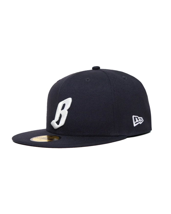 New Era Flying B Fitted Hat – Billionaire Boys Club Black - White