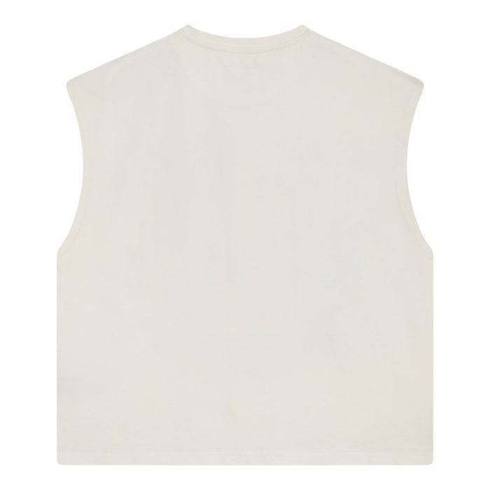 Nofs Beige Liberty Sleeveless Shirt