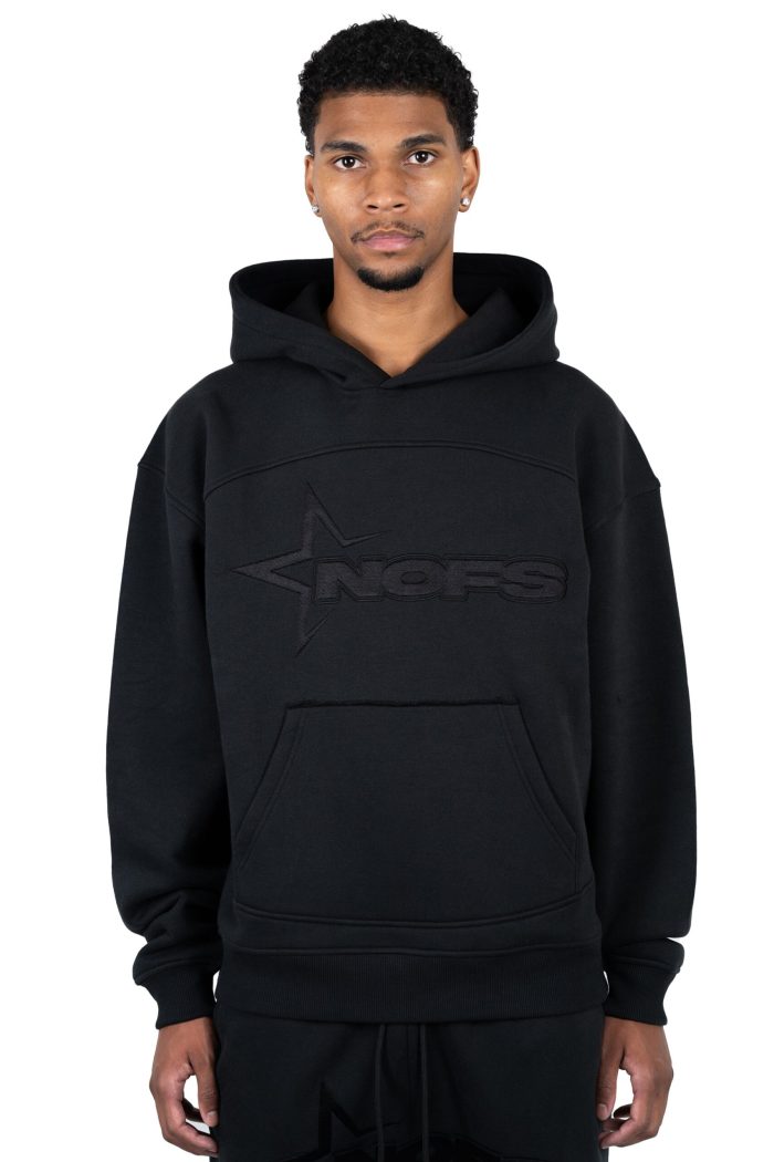 Nofs Black On Black Hoodie