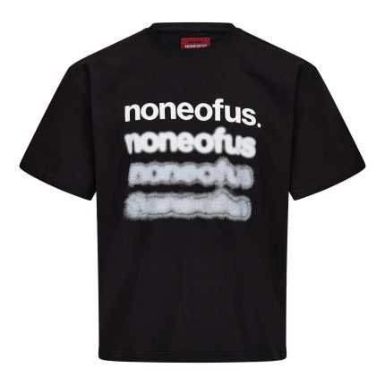 Nofs Schwarzes Blurred T-shirt