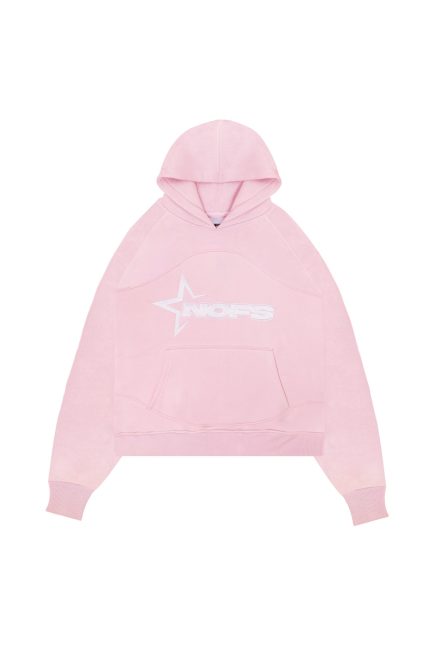Pink NOFS Hoodiea