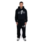 Premium Black Noneofus X Trapstar Joggers