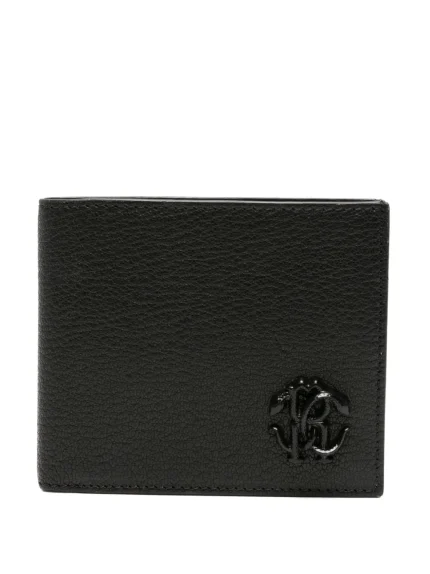 Roberto Cavalli RC-plaque bi-fold Wallet