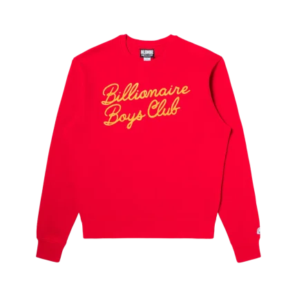 Signature Crewneck Sweatshirt – Billionaire Boys Club Red