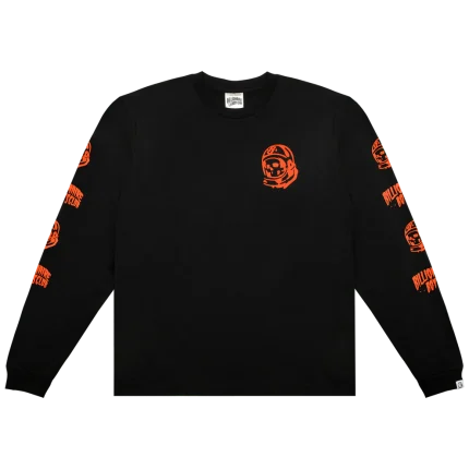 Skull Helmet Head Long-Sleeve Tee