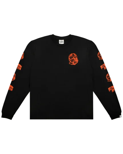 Skull Helmet Head Long-Sleeve Tee
