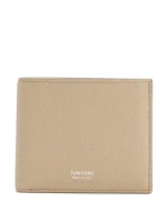 TOM FORD Leather Wallet - Neutrals