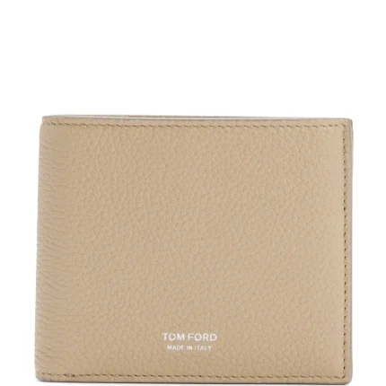 TOM FORD Leather Wallet - Neutrals