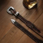 Tooled Tapered Belt