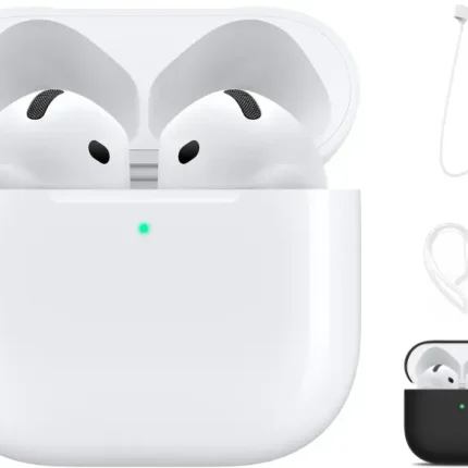 Apple - AirPods 4 With Black Accessory Kit