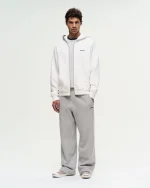 Classics Fleece Zip Up - White