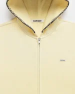 Classics Lightweight Fleece Zip Up - Cream