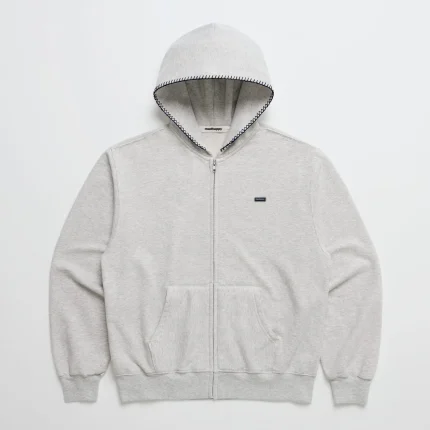 Classics Lightweight Fleece Zip Up = Grey