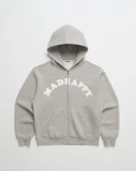 Eyelet Cooper Fleece Zip Up