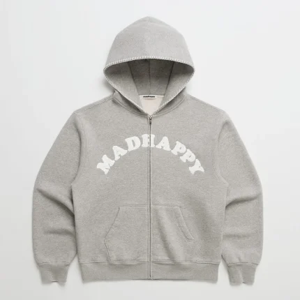 Eyelet Cooper Fleece Zip Up