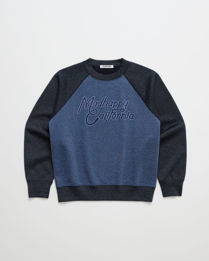 Glitter Midweight Raglan Crewneck