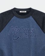 Glitter Midweight Raglan Crewneck