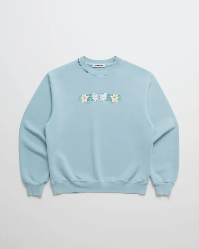 Hearts & Lilies Fleece Crewneck
