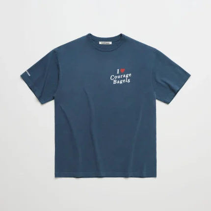 I Heart Courage Bagels Heavyweight Tee