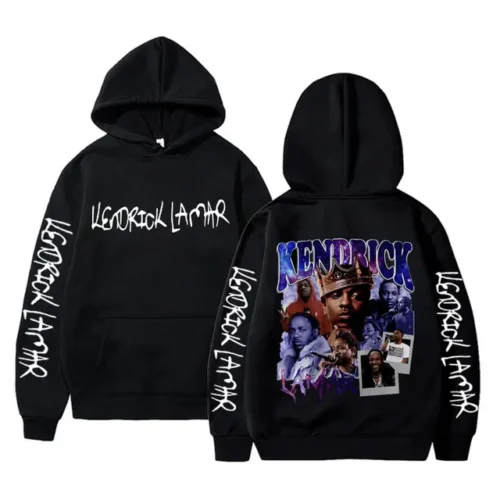 Kendrick Lamar Double Sided Print Hoodie Kendrick Lamar Double Sided Print Hoodie