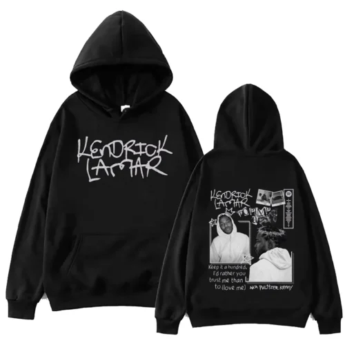Kendrick Lamar Harajuku Pullover Hoodie Kendrick Lamar Harajuku Pullover Hoodie
