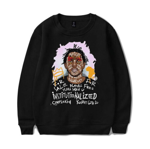 Kendrick Lamar Sweatshirt Popular Graphic Print Kendrick Lamar Sweatshirt Popular Graphic Print