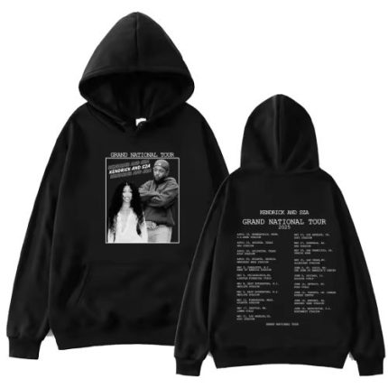 Kendrick & SZA Merch Album Hoodie