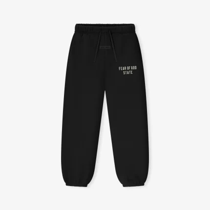 Kids Classic Sweatpant in Jet Black