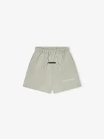Kids Fleece Soccer Short in Abbey Stone