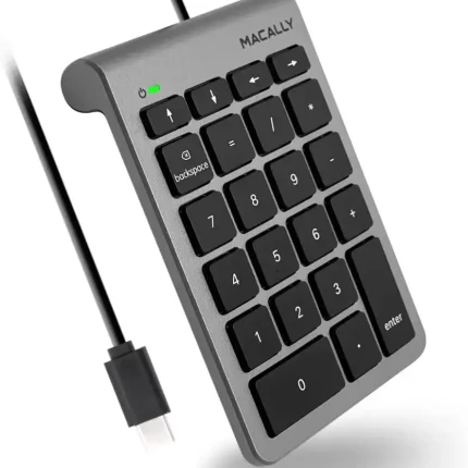Macally - Wired USB C Numeric Keypad for Mac