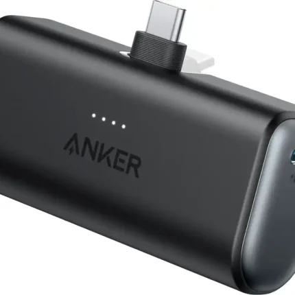 Nano Power Bank Built-in Foldable USB-C Connector