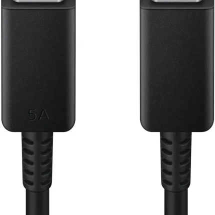 Samsung - 65W 6' USB Type C-to-USB Type C Device Cable - Black