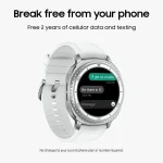 Samsung Classic Stainless Steel Smartwatch
