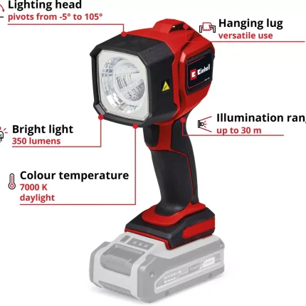 Einhell 18V 350Lm Worklight