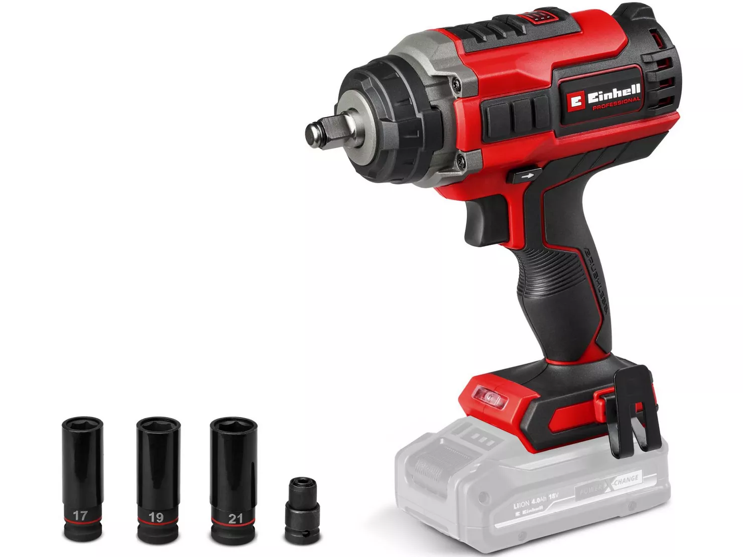 Einhell 18V Pro 450Nm Impact Wrench Kit Einhell 18V Pro 450Nm Impact Wrench Kit