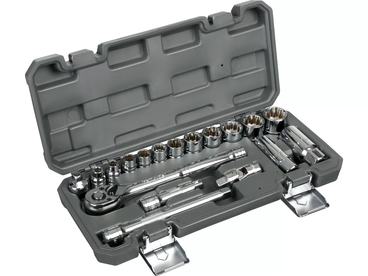 Halfords 18 Piece 3-8 Inch Drive Imperial Socket Set Halfords 18 Piece 3-8 Inch Drive Imperial Socket Set