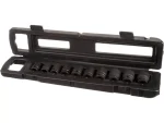 Halfords Advanced 10 Piece 3-8 Inch Drive Impact Socket Rail Set