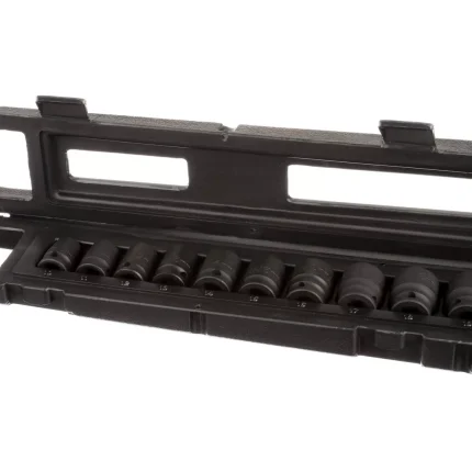 Halfords Advanced 10 Piece 3-8 Inch Drive Impact Socket Rail Set