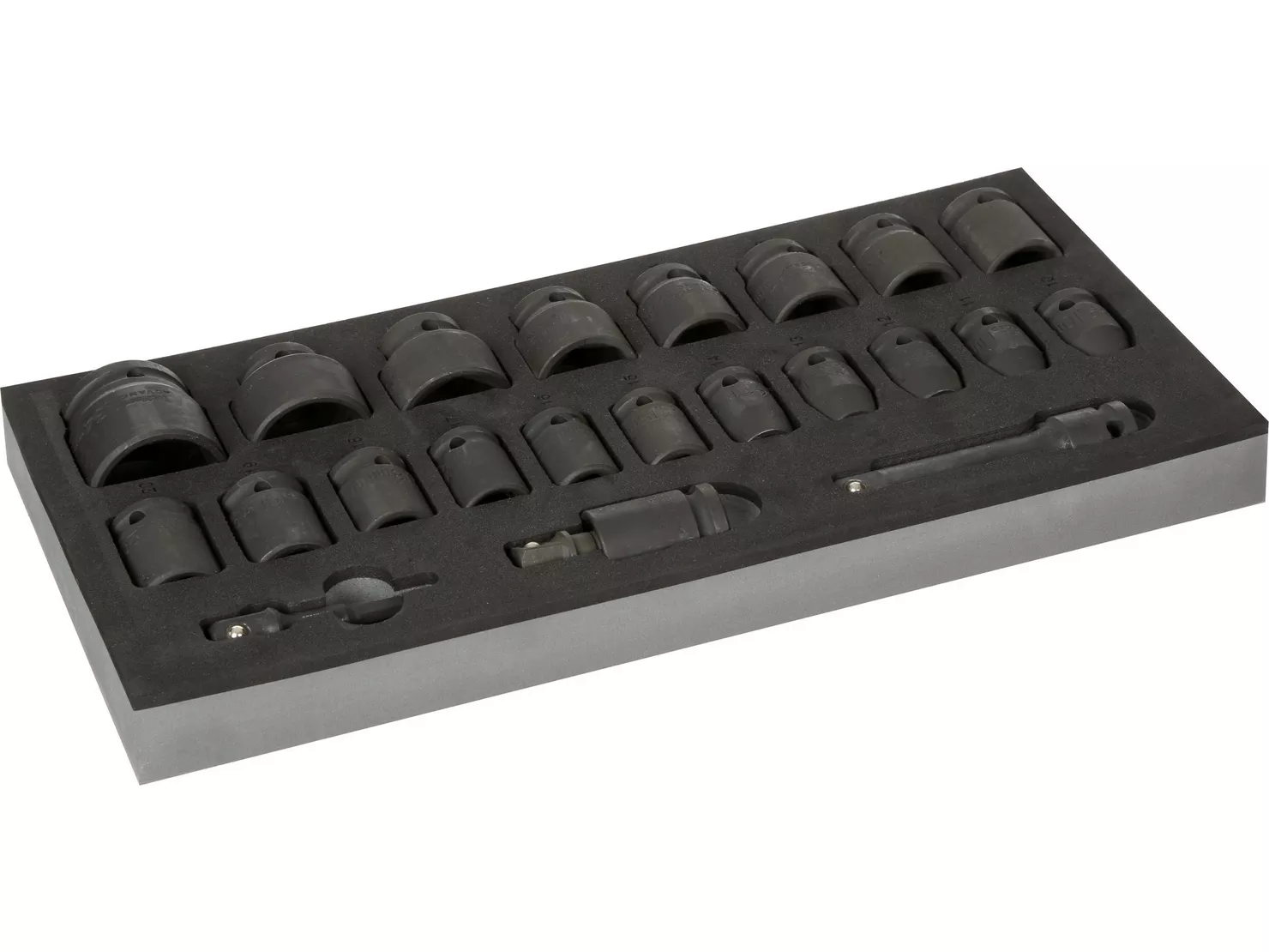 Halfords Advanced 22 Piece 1-2 Inch Impact Socket Set Modular Tray Halfords Advanced 22 Piece 1-2 Inch Impact Socket Set Modular Tray