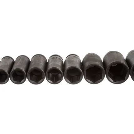 Halfords Advanced 9 Piece 1-2 Inch Drive Impact Deep Socket Set