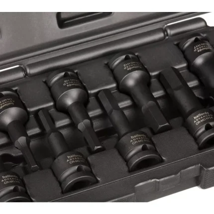Halfords Advanced 9 Piece Impact Hex Set 1-2 Inch Drive