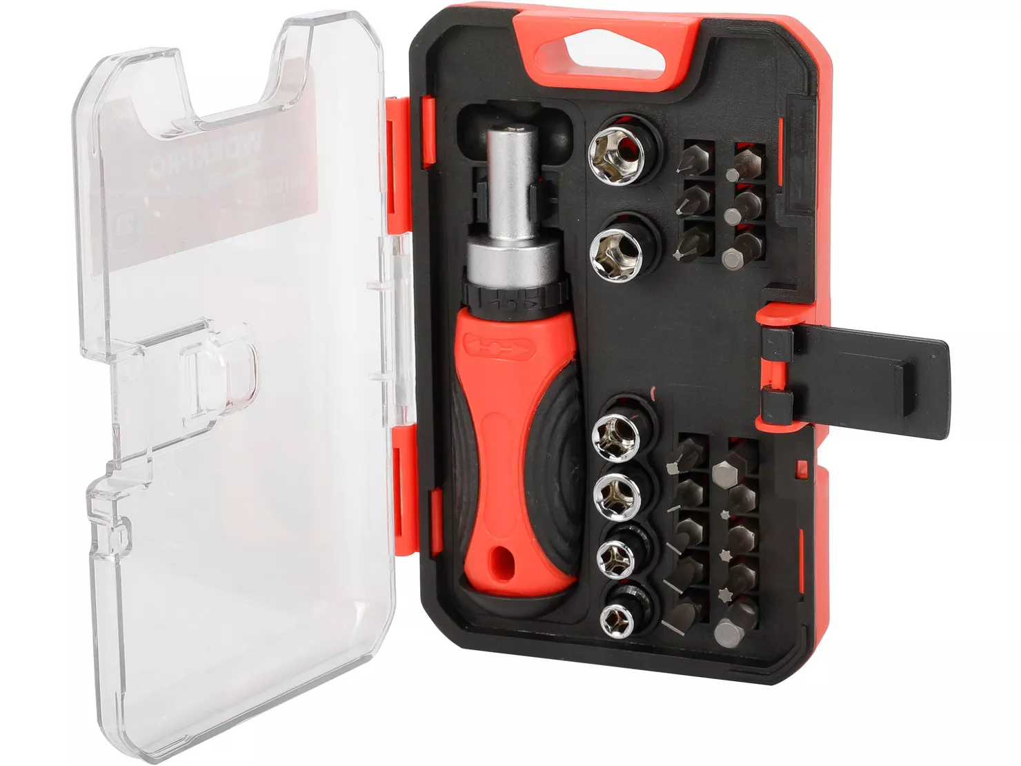 Halfords Workpro 23pc Ratchet Screwdriver Set2 Halfords Workpro 23pc Ratchet Screwdriver Set